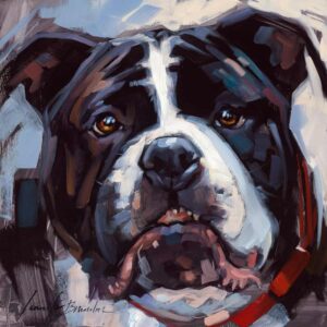 English Bulldog Fine Art Print